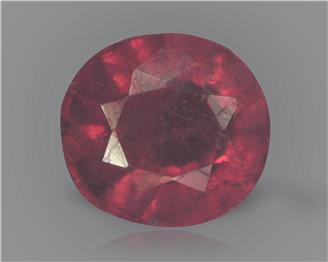 Natural Ruby (manik) Heated Treated Certified 2.33 carats -89475
